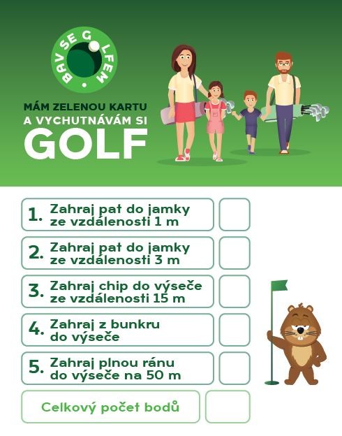DEN Bav se golfem